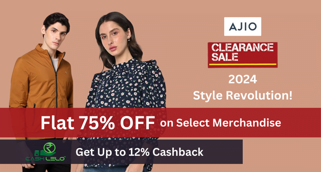 Ajio Clearance Sale 2024  Deals & Offers To Claim Now
