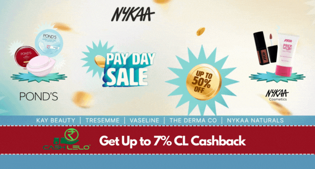Nykaa Pay Day Sale Live today
