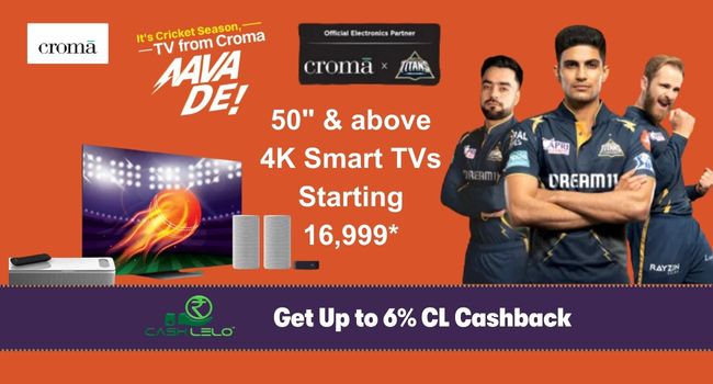 Croma Smart 4K TVs Sale