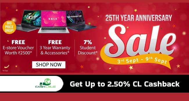 Acer Anniversary Sale