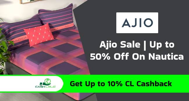 Ajio Sale | Up to 50% Off On Nautica