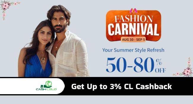 Myntra Fashion Carnival Sale