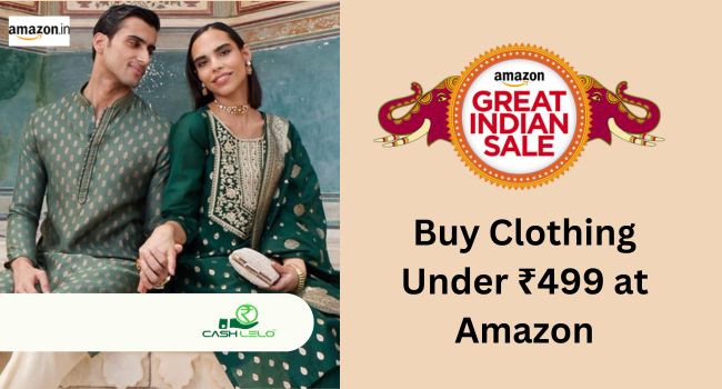 Buy Clothing Under ₹499 at Amazon