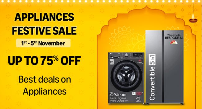 Amazon Appliances Festive Sale