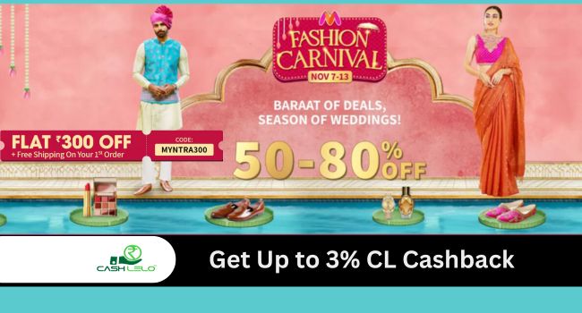 Myntra Fashion Carnival Sale