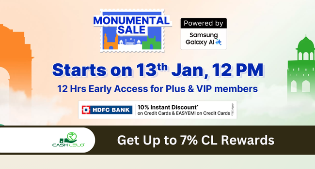 Flipkart Monumental Sale