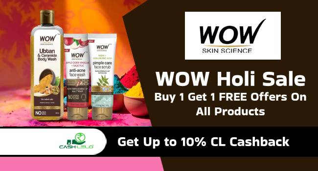 WOW Holi Sale