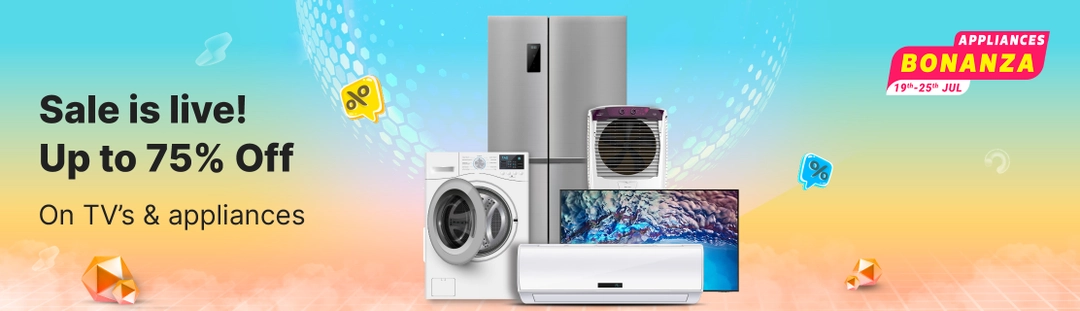 Flipkart Appliances Bonanza Sale